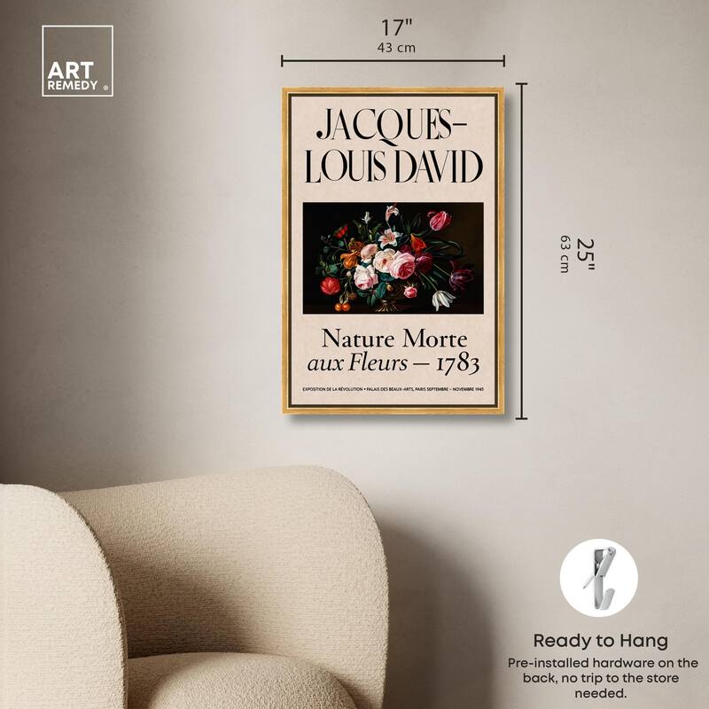 Revolutionary Flowers Canvas by Art Remedy