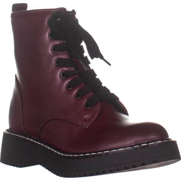 madden girl Kurrt Lace Up Combat Boots 