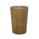 preview thumbnail 5 of 7, Langseth Iron Sunburst Side Tables (Set of 2) by Christopher Knight Home