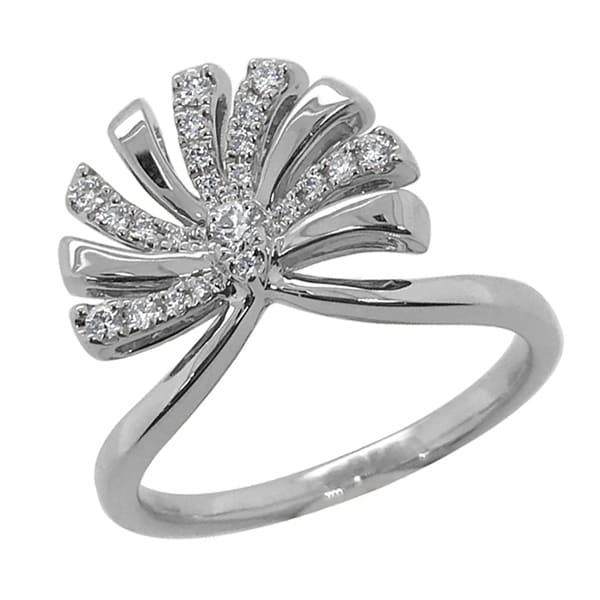 Prism Jewel G-H//I1 Round Natural Diamond Stackable Designer Ring,