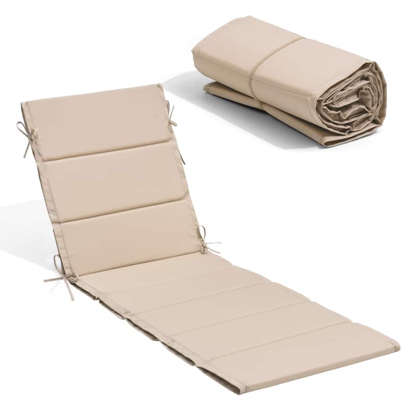 Outdoor Patio Chaise Lounge Cushion Lounger Cushion