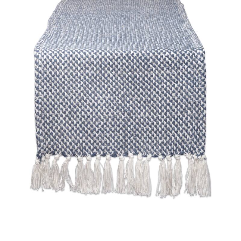 DII Woven Table Runner - 15x108" - French Blue