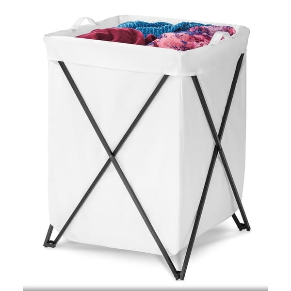 Whitmor Folding Laundry Hamper Bed Bath & Beyond 38284638