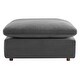 preview thumbnail 22 of 75, Commix Down Filled Overstuffed Velvet 6-Piece Sectional Sofa