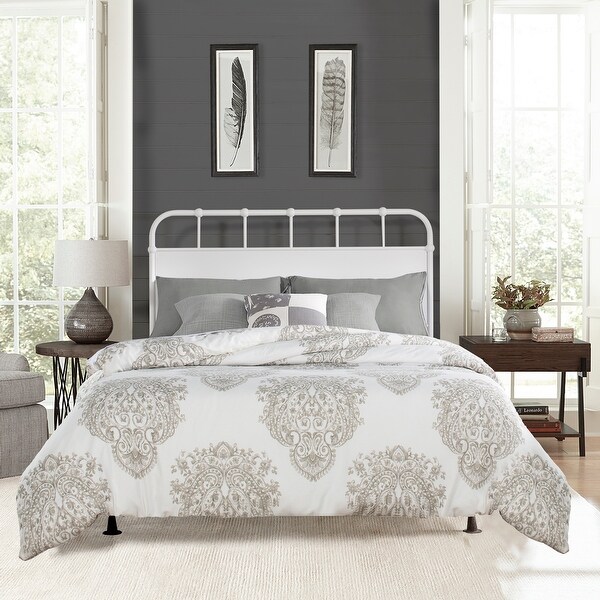 Carbon Loft Wandja Metal Headboard with Frame. Opens flyout.