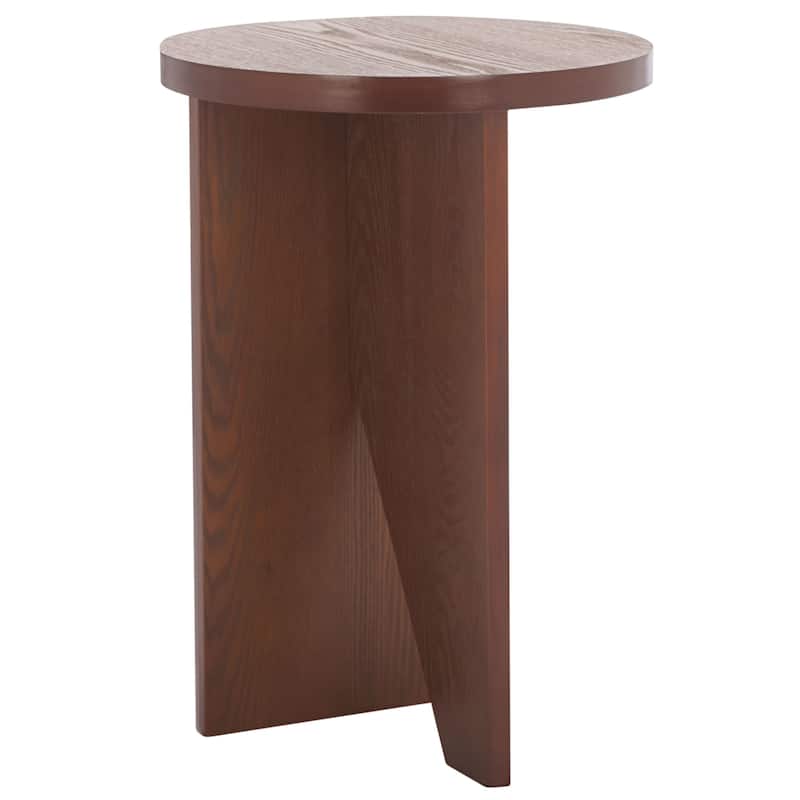 SAFAVIEH Barashi Modern Round Top End Table - 14"W x 14"D x 20"H