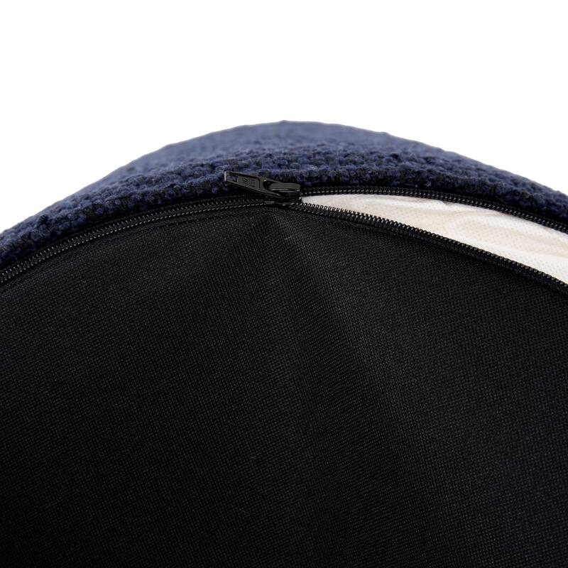 Allan Andrews No Tip Cylinder Ottoman with Cover, Barbet Collection