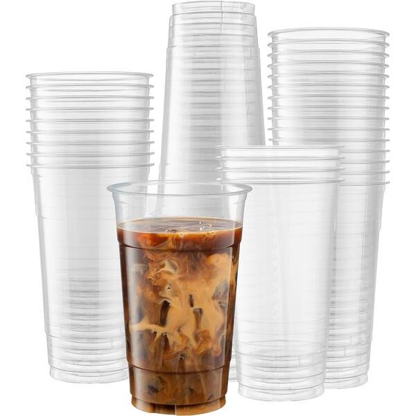 24/30/32 oz Clear Disposable Plastic Cups Party Drinking Cups for Birthday,  Weddings, Picnics, Ceremonies, BBQs, and any Events - Bed Bath & Beyond -  41319812
