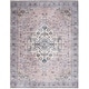 preview thumbnail 3 of 64, Washable Brilliance Persian Indoor Kitchen & Area Rug 5' 3" x 7' 3" - Blush/Pink - Rectangle