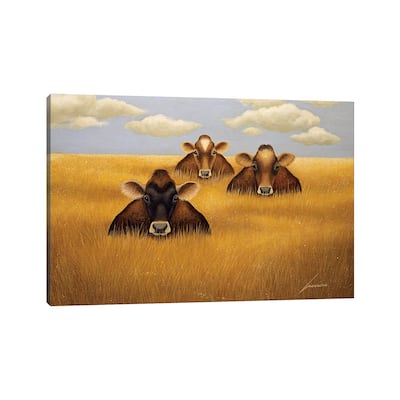 iCanvas "Prairie Trio" by Lowell Herrero Canvas Print