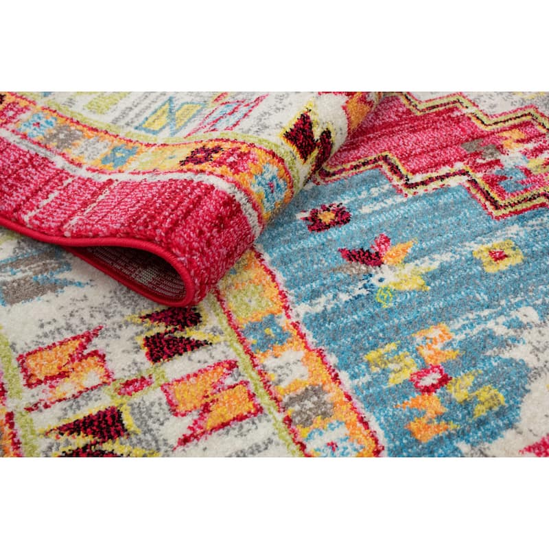 Noori Rug Sapphire Distressed Hester Rug