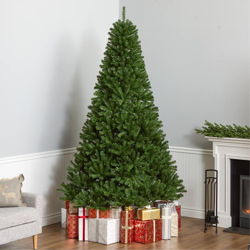National Tree Company 9 ft. North Valley Spruce Hinged Tree - 9 Foot