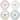 Lenox Butterfly Meadow 4-Piece Dessert Plate Set Multi