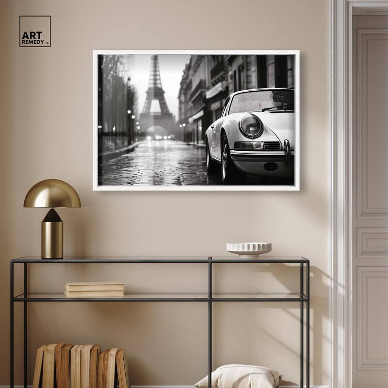 Rainy Day Paris Shadowbox by Art Remedy