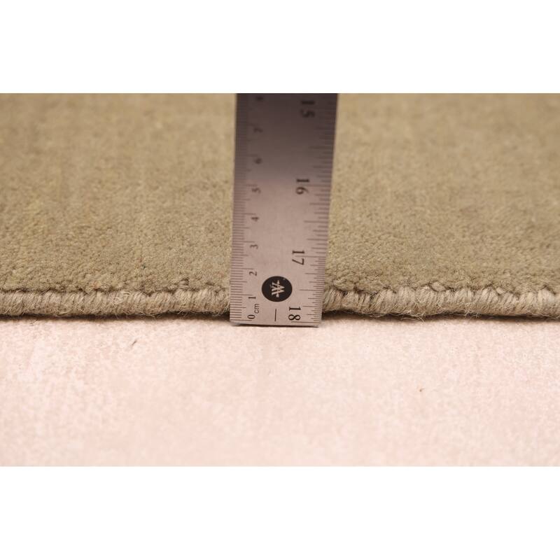 ECARPETGALLERY Hand Loomed Kashkuli Gabbeh Sage Wool Rug - 4'7 x 6'5