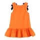 preview thumbnail 2 of 2, Jack-O-Lantern Pumpkin Halloween Ruffle Dress