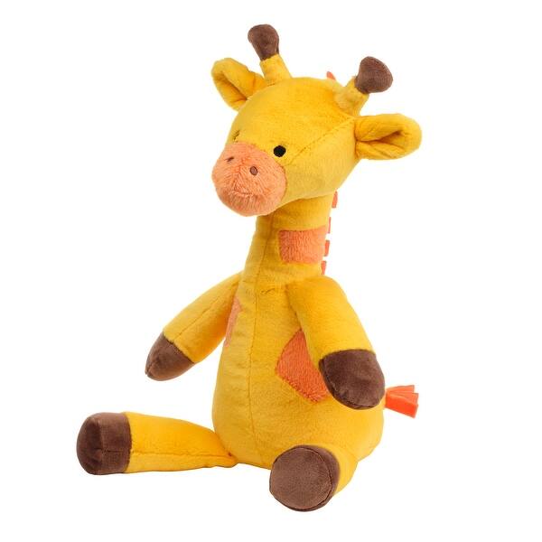slide 2 of 6, Bedtime Originals Lollipop Jungle Plush Giraffe Stuffed Animal Toy Butterscotch