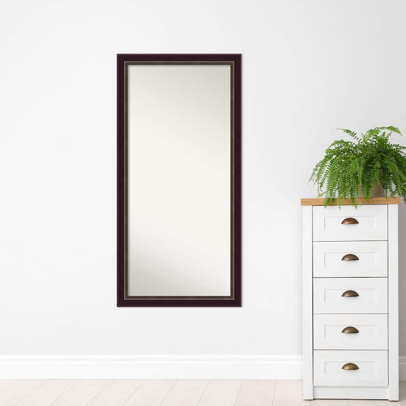 Oversized Wall Mirror Choose Your Custom Size - Signore Bronze Frame