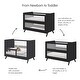preview thumbnail 17 of 26, BreathableBaby Breathable Mesh Toddler Bed Conversion Kit for 3-in-1 Crib