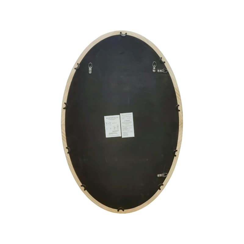 Solace Oval Mirror - 35.5H x 23.5W x 1D