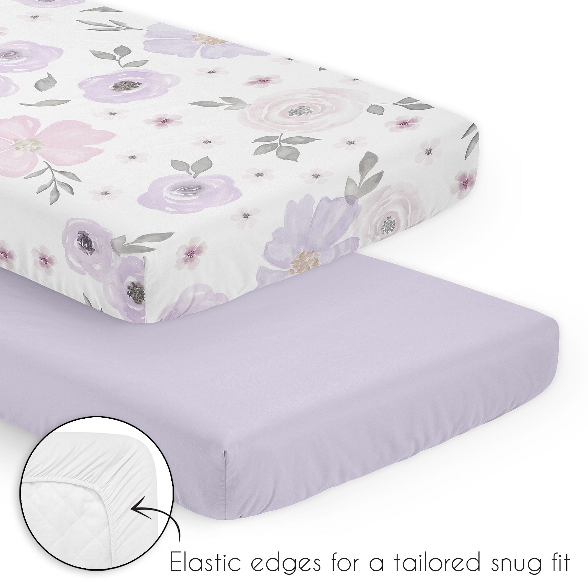 Purple crib mattress clearance