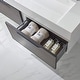 preview thumbnail 98 of 117, Vegadeo Bath Vanity with One-Piece Composite Stone Sink Top