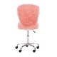 preview thumbnail 30 of 52, Clara Faux Fur Armless Office Chair