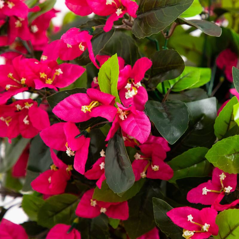6-ft UV Resistant Artificial Spiral Bougainvillea Tree