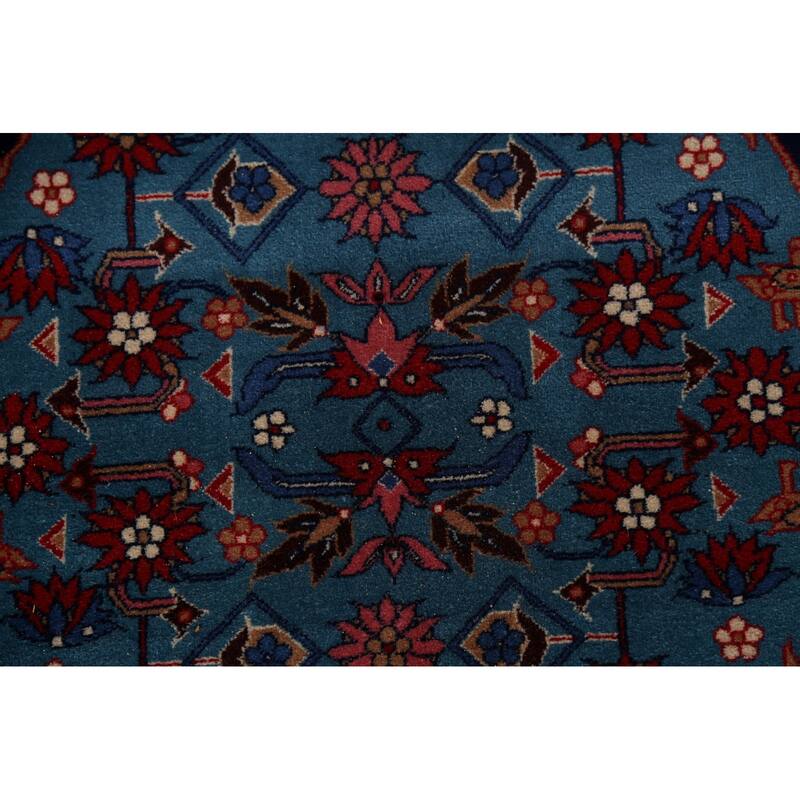 Vegetable Dye Tabriz Chinese Area Rug Handmade Wool Carpet - 9'3"x 12'1"
