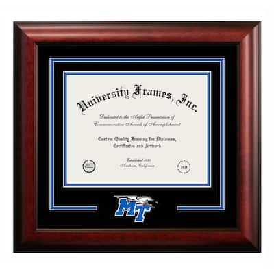 Middle Tennessee State University 11w x 8.5h Spirit Diploma Frame