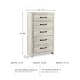 preview thumbnail 16 of 22, Baystorm Gray Chest of Drawers