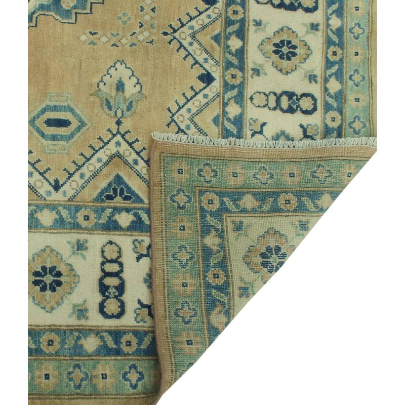 Noori Rug Kazak Ardelle Rust/Ivory Rug - 6'6" x 9'9"