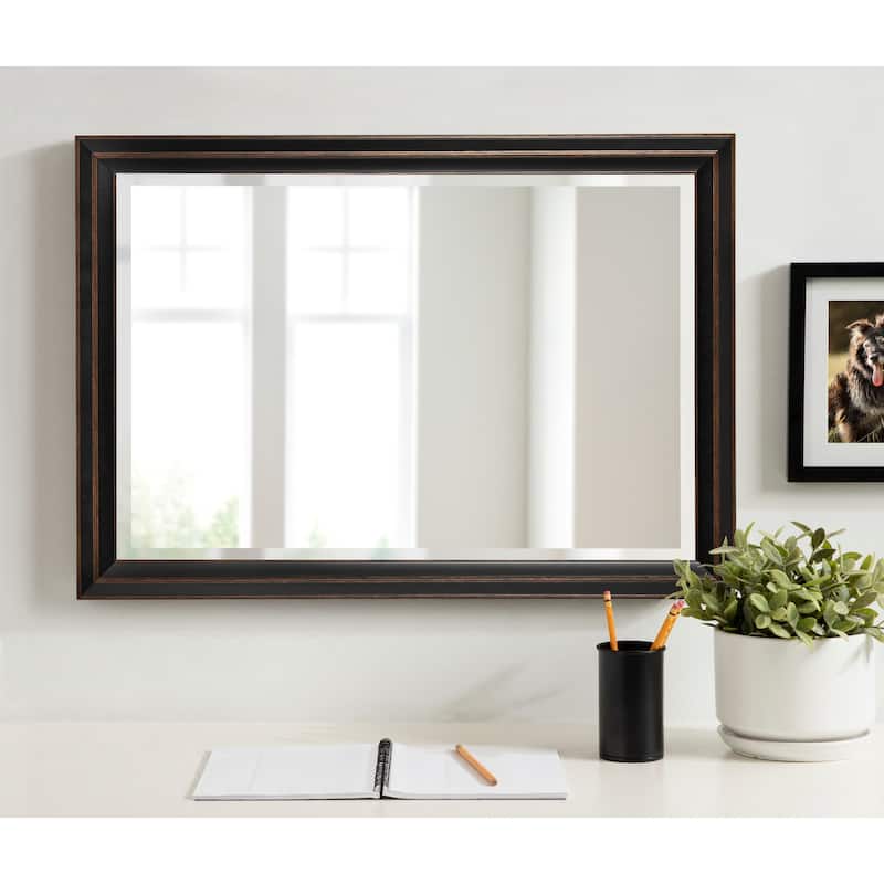 Kate and Laurel Whitley Framed Rectangle Wall Mirror