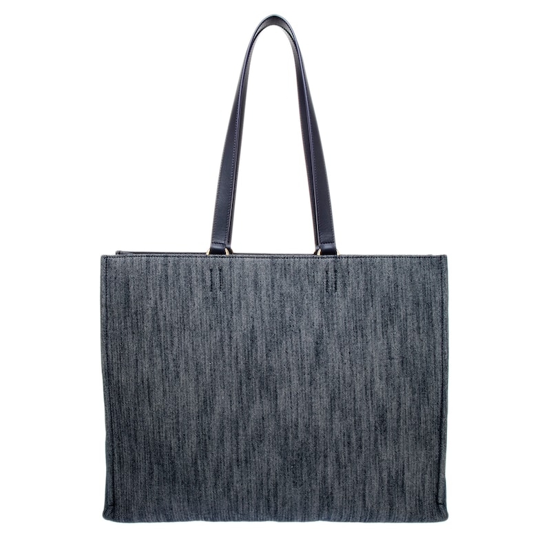 Salvatore Ferragamo Large Venna-Logo Embroidered Tote