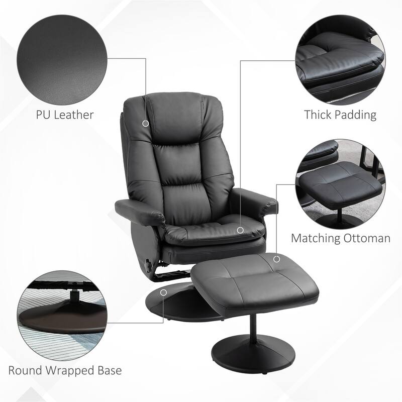 Recliner and Ottoman