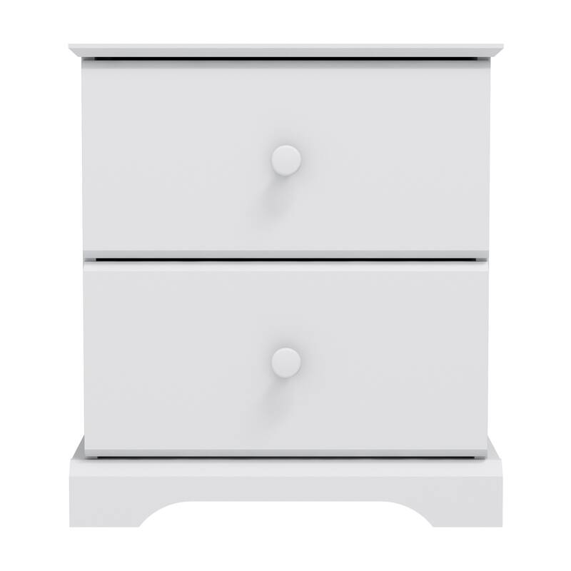 Hillsdale Furniture Baylor Wood 2-Drawer Nightstand