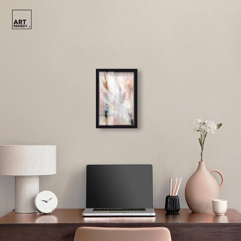 Drifting Colors I Shadowbox by Art Remedy