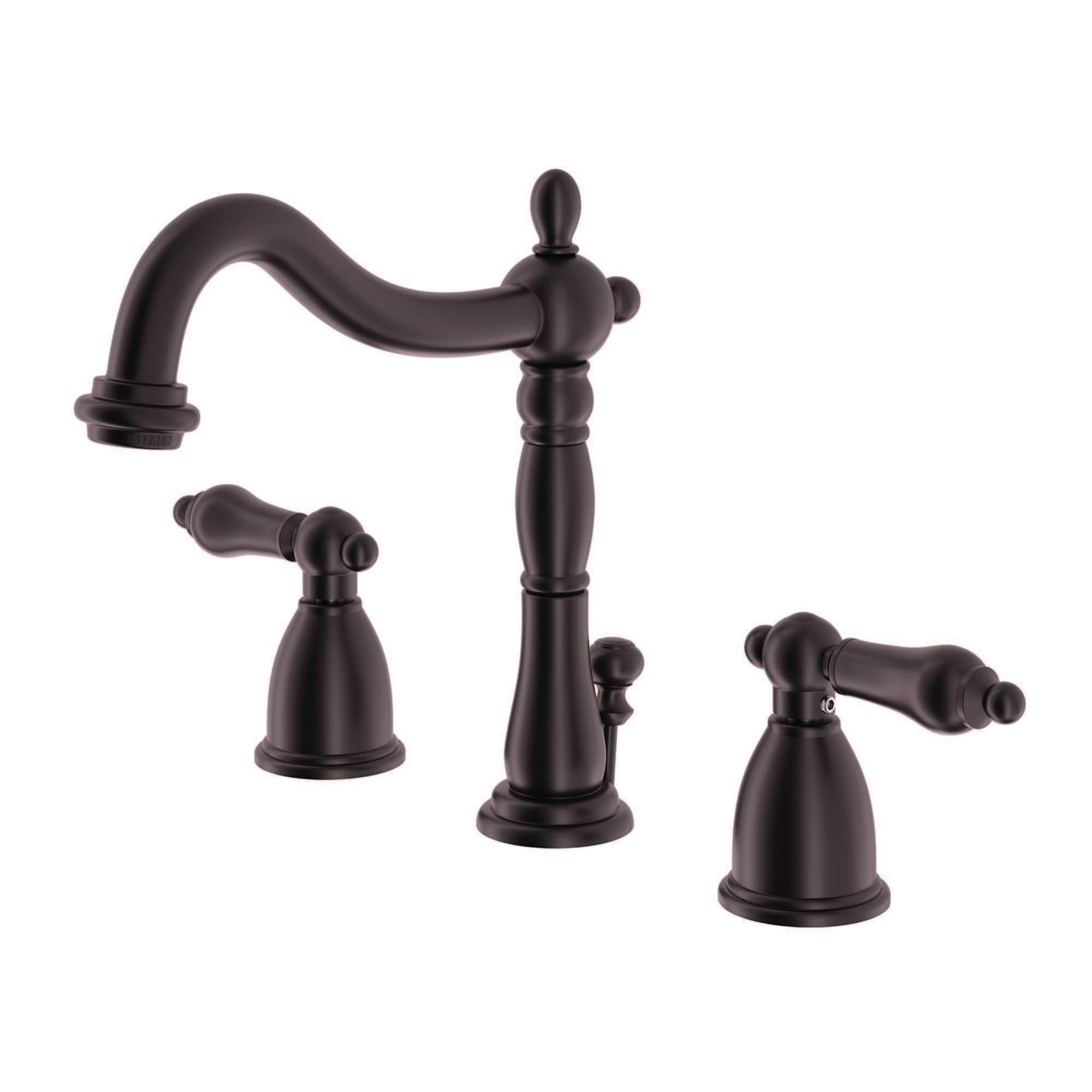 Kingston Brass Heritage 1.2 GPM Deck Mounted Widespread Bathroom