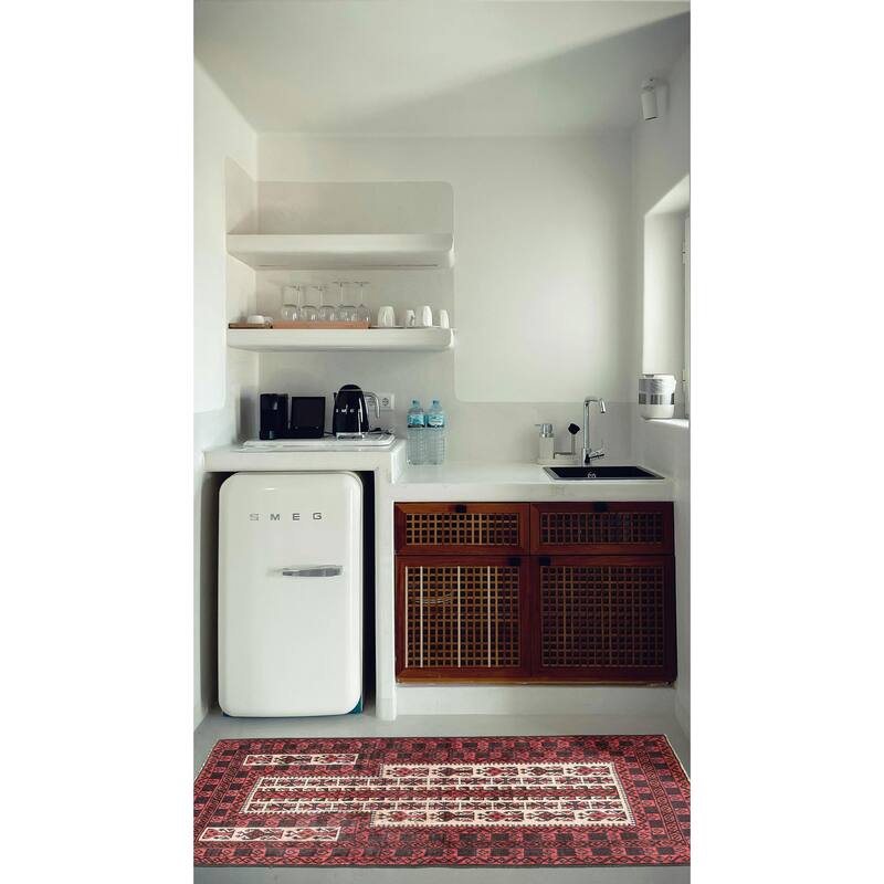 ECARPETGALLERY Hand-knotted Teimani Beige Wool Rug - 2'9 x 4'11