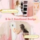 preview thumbnail 16 of 18, Costway Kids Vanity Set Princess Makeup Dressing Table & Chair Set - See Details