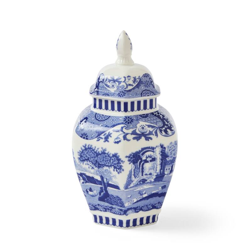 Spode Blue Italian Vase