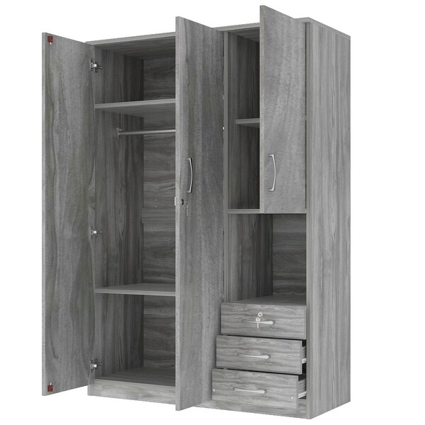 Wooden wardrobe price discount