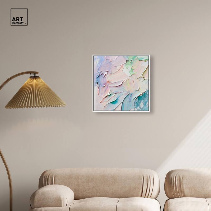 Flowing Mousse I Canvas by Art Remedy