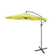 Weller 10-foot Offset Cantilever Hanging Patio Umbrella - Lime