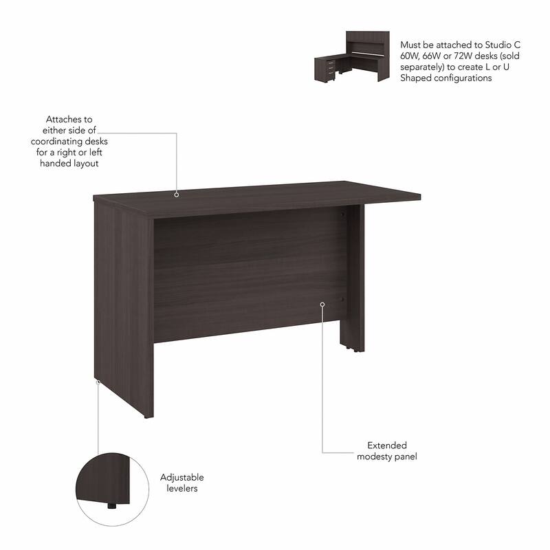 Studio C 48W Desk Return by Bush Business Furniture