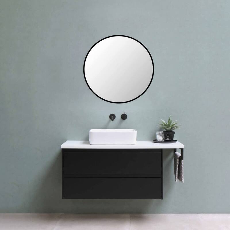 16 Inch Modern Round Bathroom Wall Mirror Bed Bath & Beyond 36136198