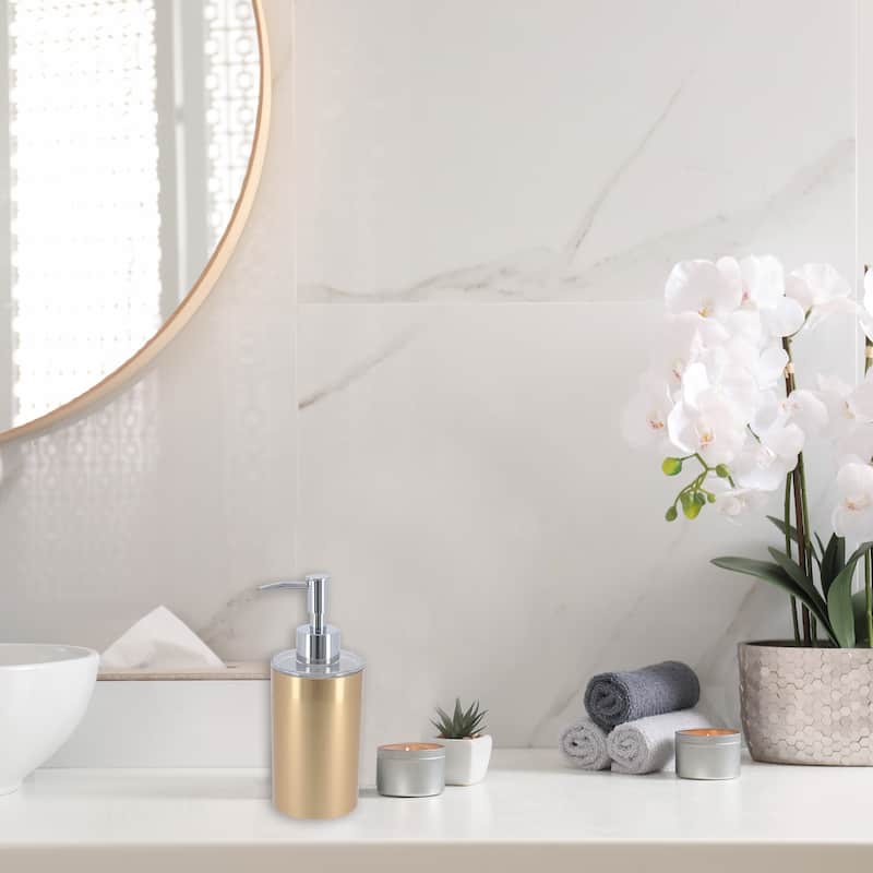 Brushed Gold Bathroom Accessory Set