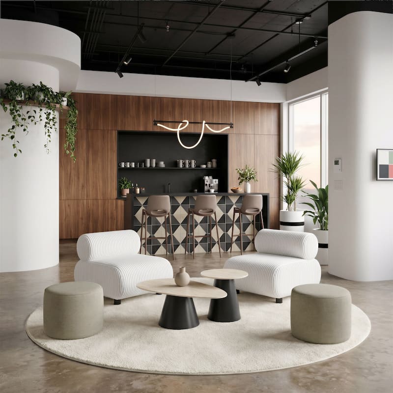 Moxy Ottoman Green - Green