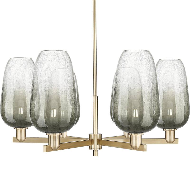 Innovations Lighting 716-6CR-17-24 Brookhaven Flute Chandelier