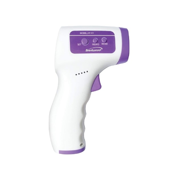 Brentwood Appliances No-Touch Forehead Infrared Thermometer - 20 Pack - White - 20-Pack